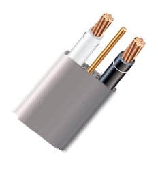 75 Ft 8/3 UF-B Underground Feeder Cable – Direct Burial, Copper, Gray Sheath
